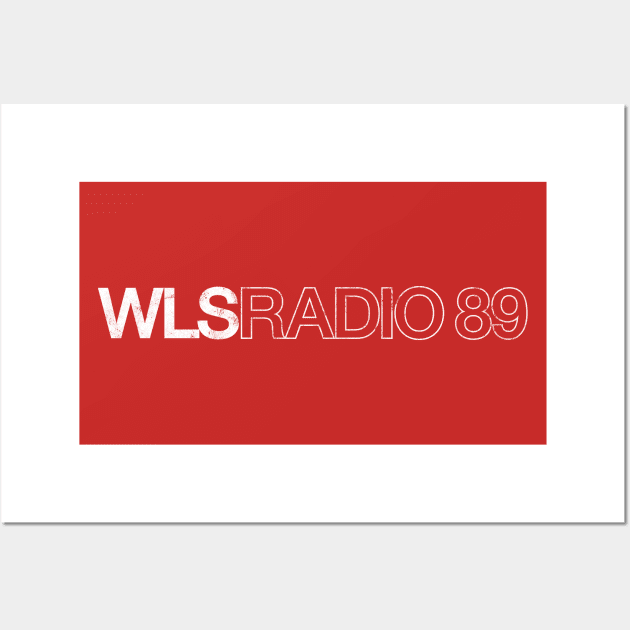 WLS Radio 89 Distressed Wall Art by KevShults